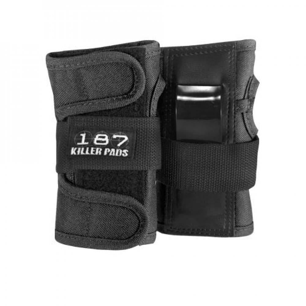 187 Killer Pads Adult Six Pack Set Knee Elbow Wrist Guards Black ADULT