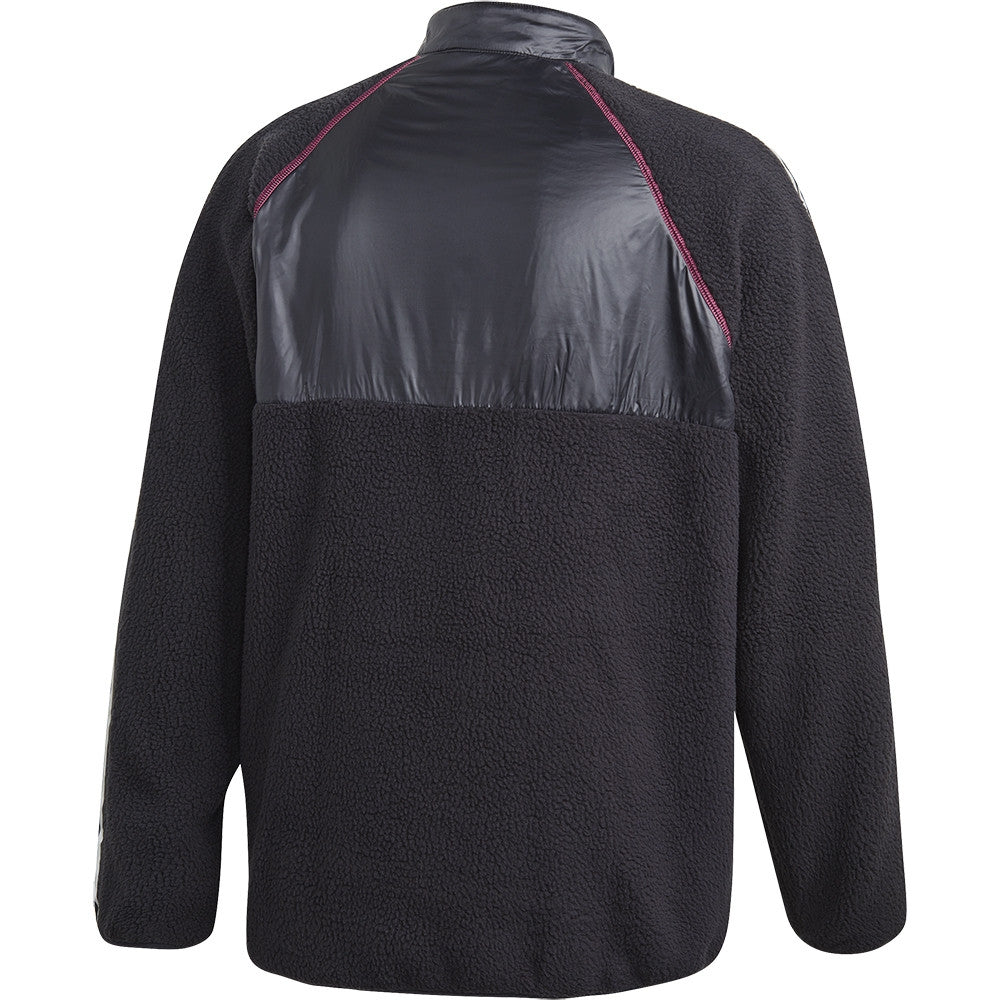Adidas Skateboarding x Metropolitan Polar Track Top Black Yellow Tint Real Magenta