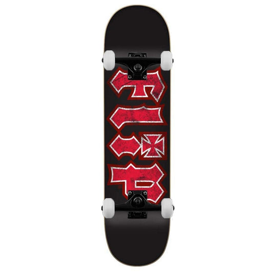Flip HKD Thrashed Complete Skateboard Black 8.25"