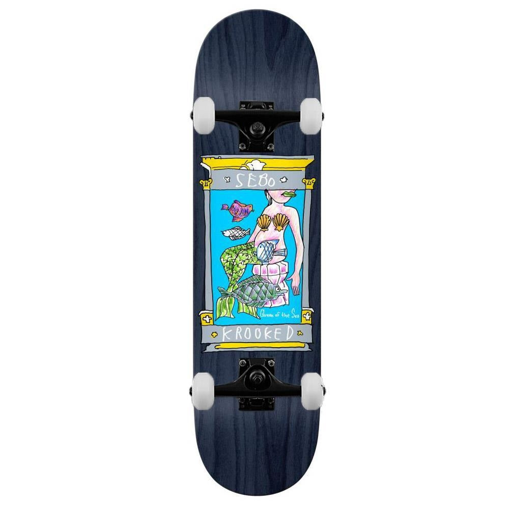 Krooked Pro Complete Skateboard Sebo Maritime Assorted 8.38"