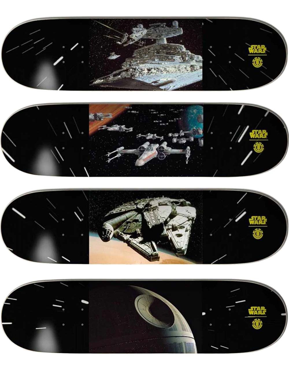 Element Star Wars SWXE Death Star Skateboard Deck Multi 8.25"