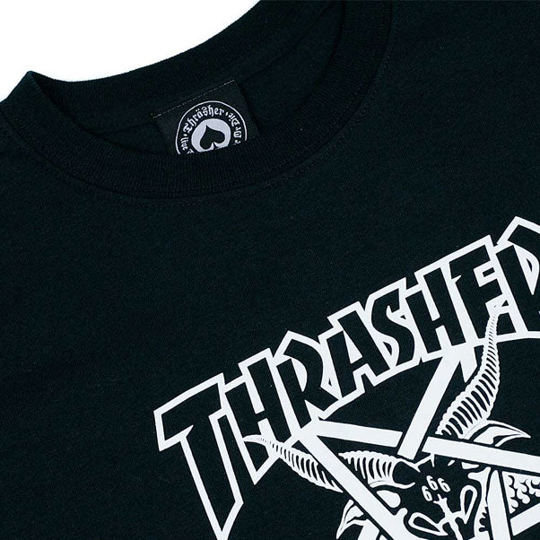 Thrasher Magazine Black Skategoat T-Shirt