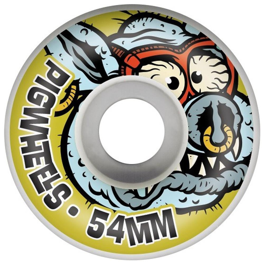 Pig Toxic Skateboard Wheels USA MADE Pro line 54mm