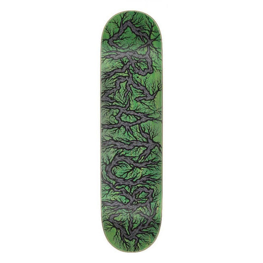 Creature Stixz Small Skateboard Deck Green Black 8"