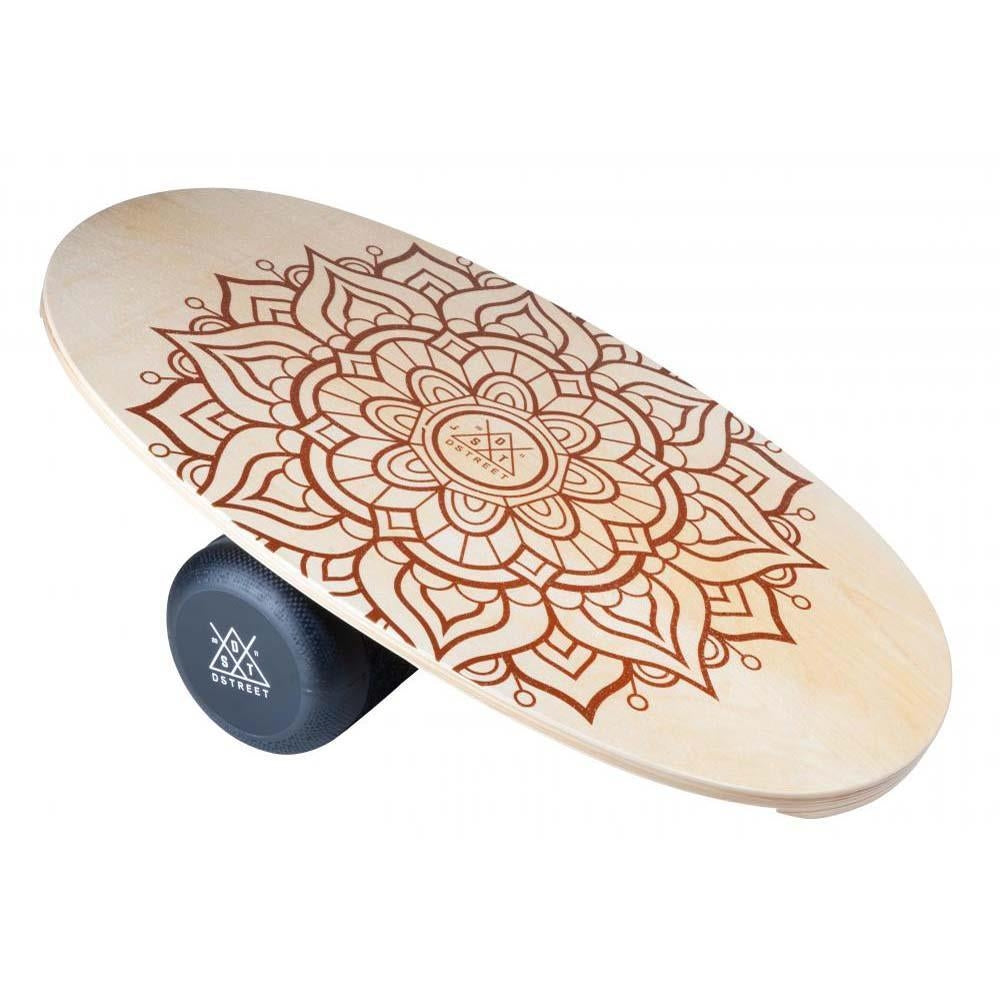 D Street Balance Board Mandala Original Natural 32"