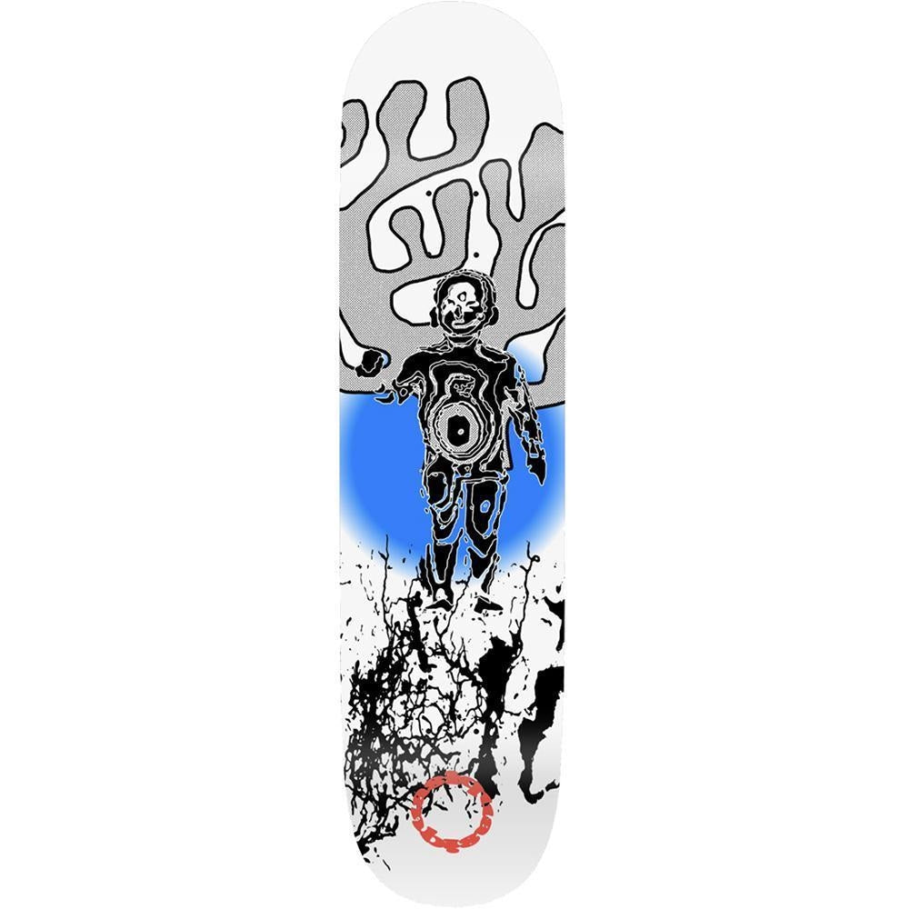 Quasi Moon Child Skateboard Deck White 8.5"