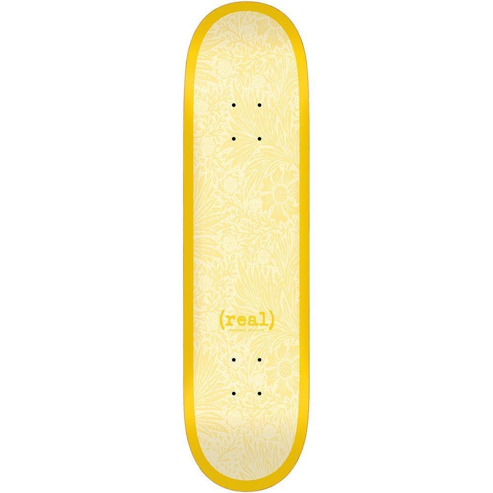 Real Flowers Renewal Skateboard Deck Yellow 8.38"