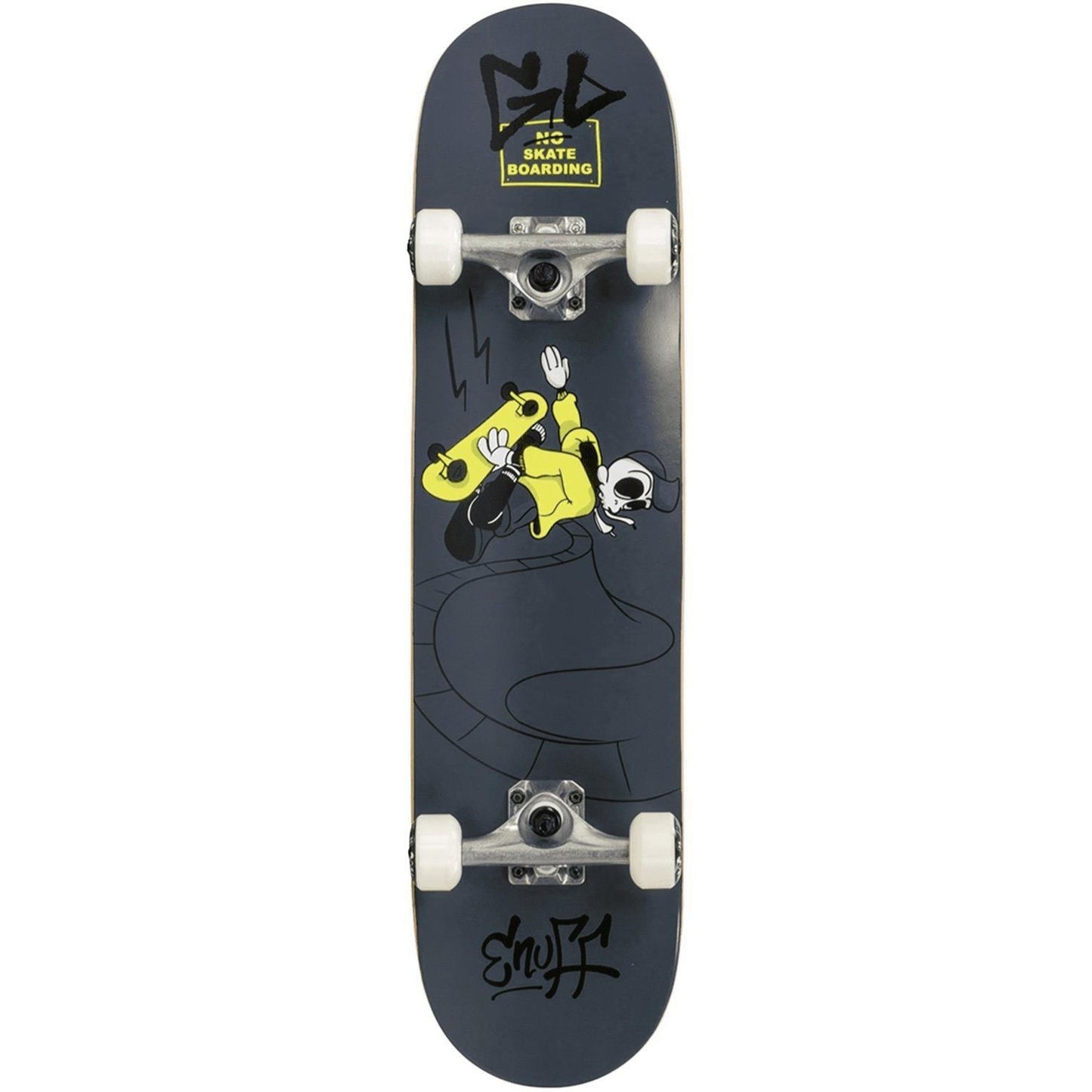 Enuff Skully Factory Complete Skateboard Black 7.75" x 31.5"