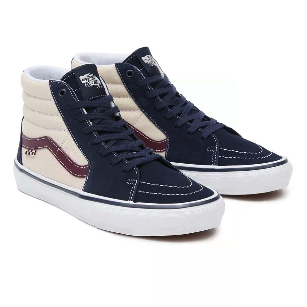Vans Skate Sk8 Hi Dress Blues Turtledove Skate Shoes