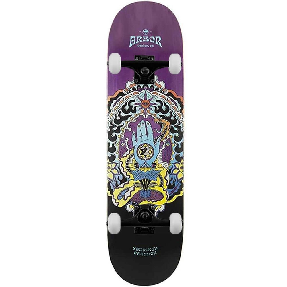 Arbor Shuriken 8.5 Cosmic Complete Skateboard Multi 8.5"