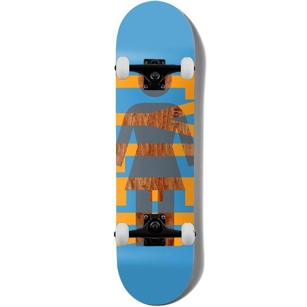 Girl Pacheco OG Knockout Complete Skateboard Blue 8.375"