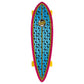 Santa Cruzer Factory Complete Skateboard Yin Yang Dot Pintail Multi 9.2"