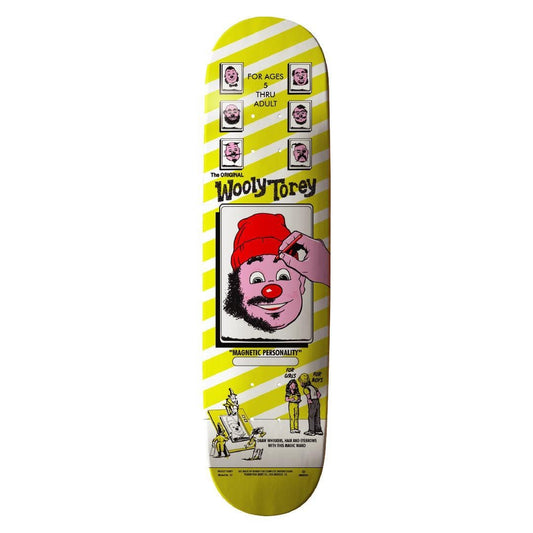 Thank You Torey Pudwill Wooly Skateboard Deck Multi 8.25"