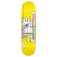 Krooked Guest Skateboard Deck Joey Pepper Guest Pro Yellow 8.25"