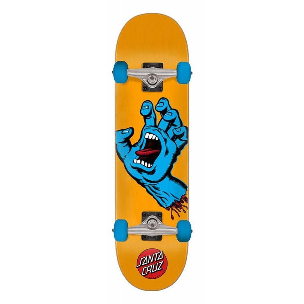 Santa Cruz Factory Complete Skateboard Screaming Hand Orange 7.8"