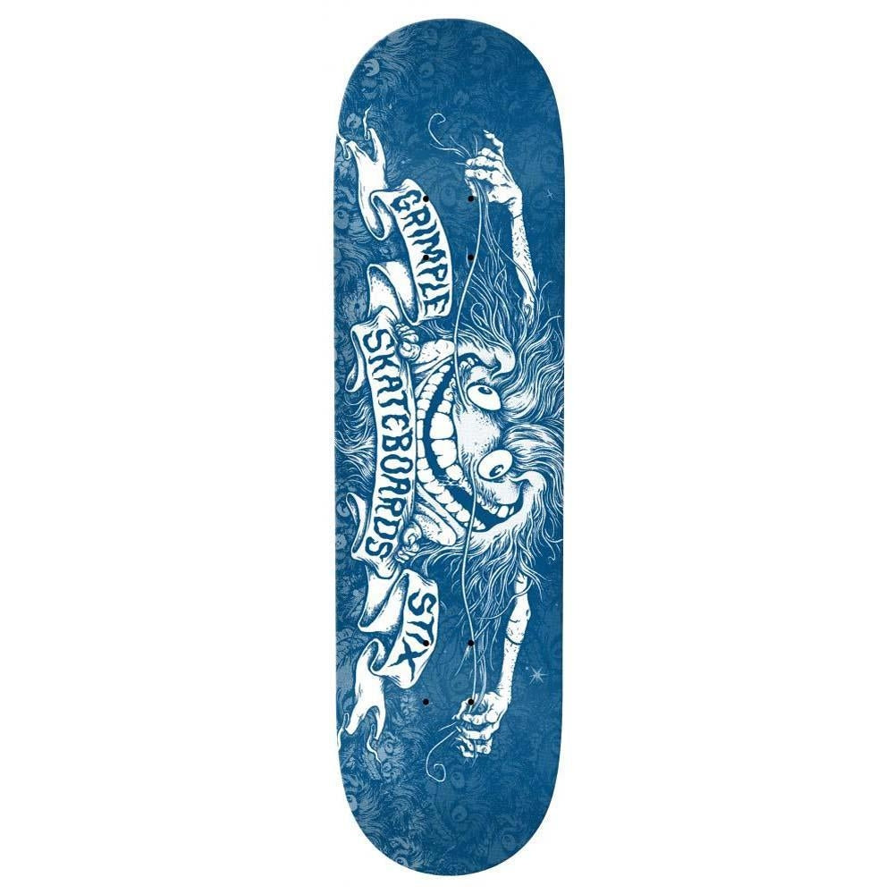 Anti Hero PP Grimplestix Skateboard Deck Blue White 8.06"