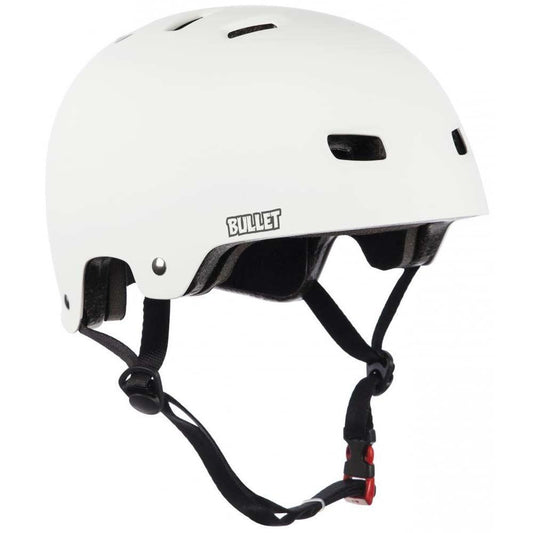 Bullet Deluxe Helmet T35 Matt White Adult