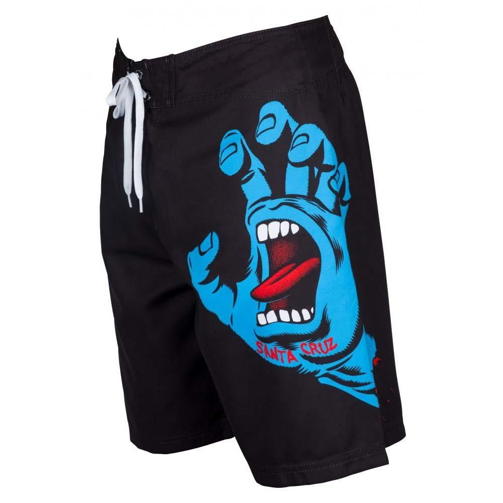 Santa Cruz Boardshorts Screaming Hand Boardie Black