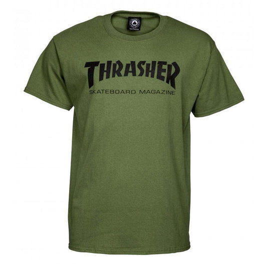 Thrasher Skate Mag T-Shirt Army Green