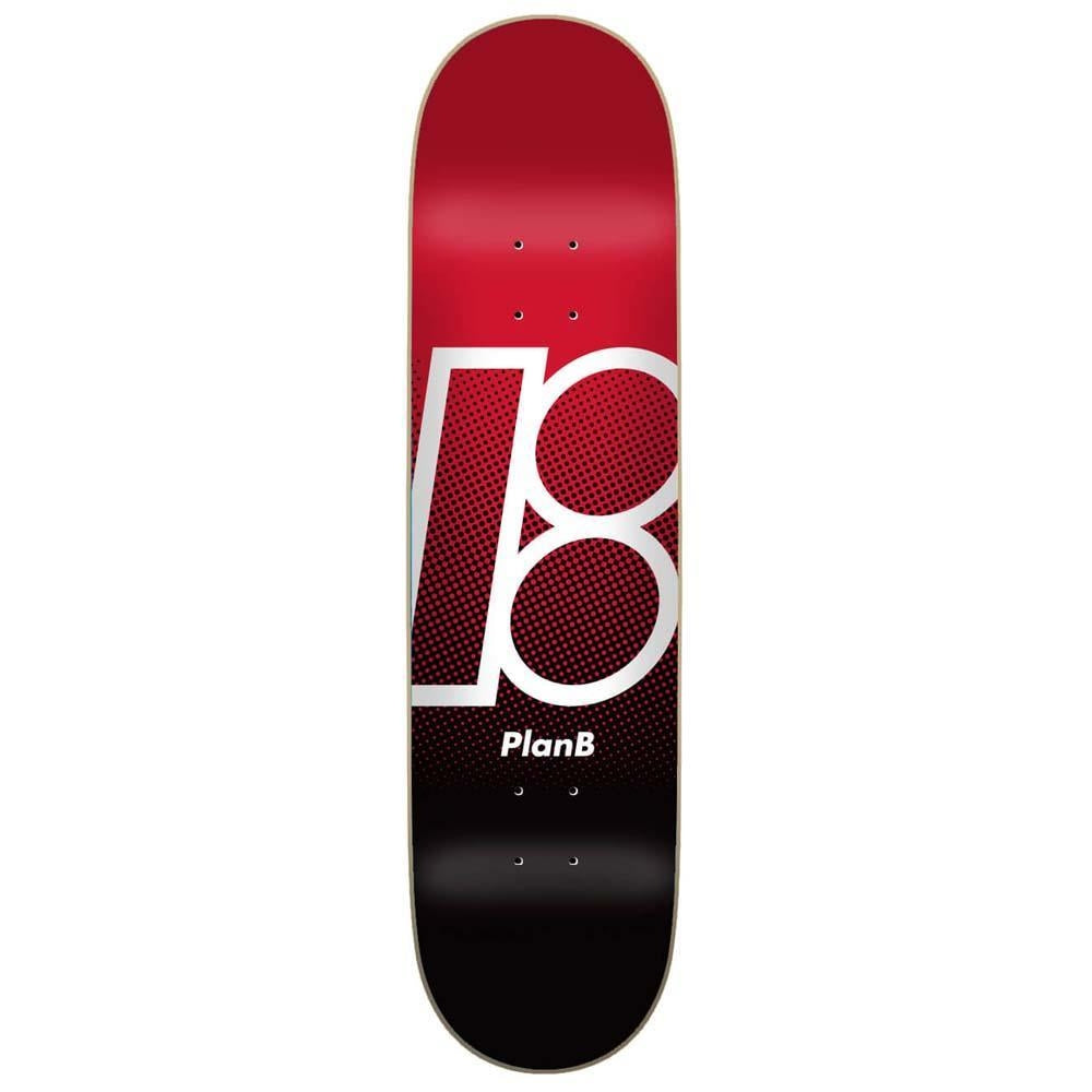 Plan B Team Andromeda Skateboard Deck Red 8"