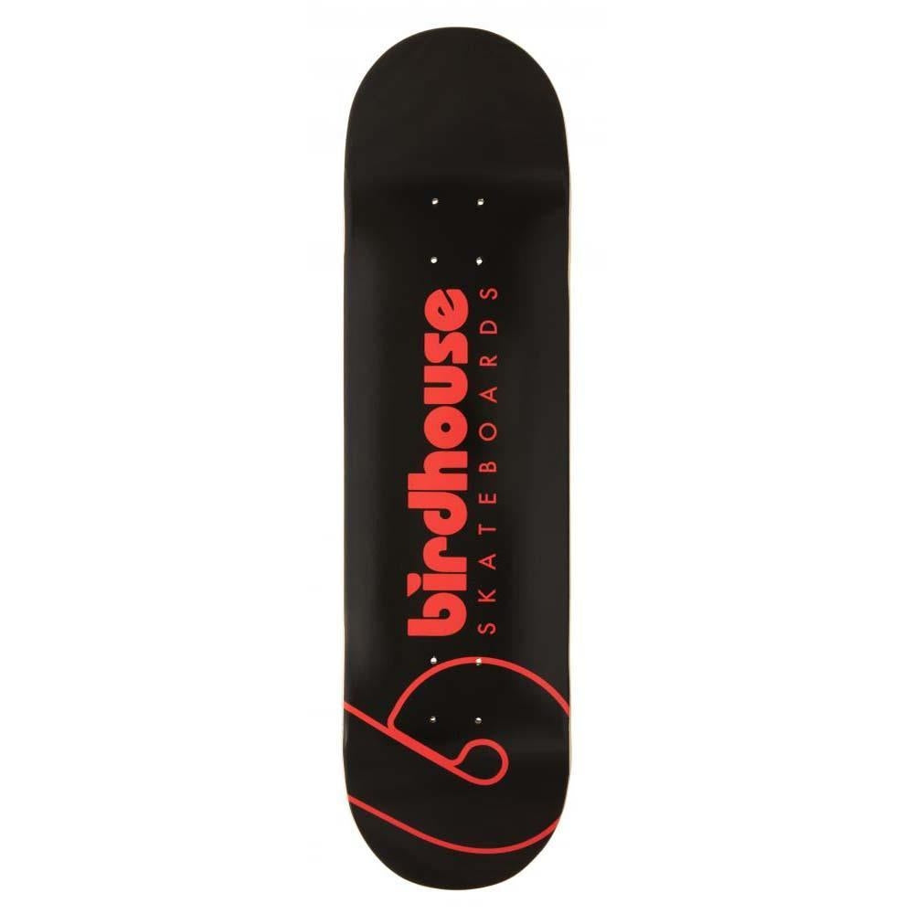 Birdhouse Skateboards Team Logo Skateboard Deck Black 8.25"