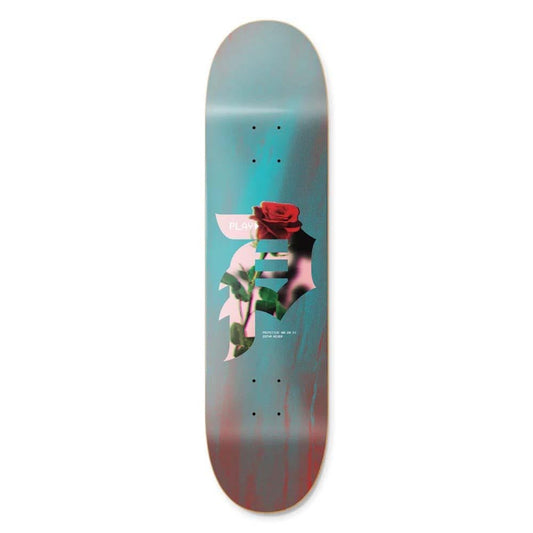 Primitive Long Play Skateboard Deck Teal 8.25"