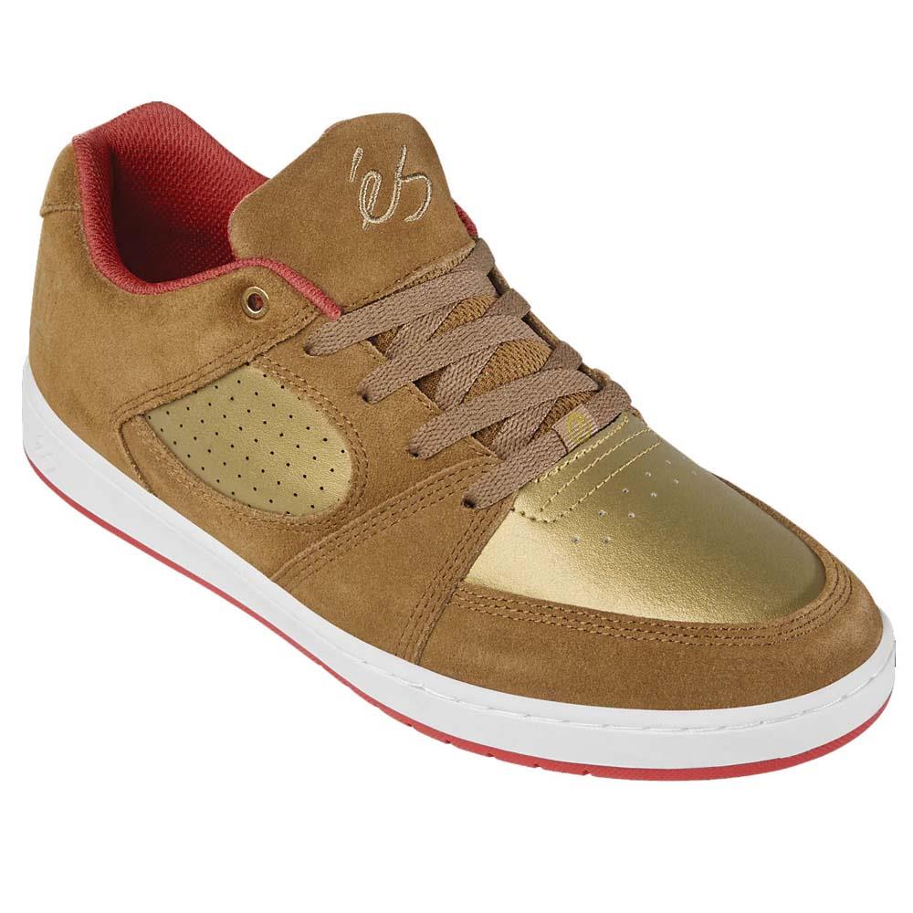 E's Footwear Accel slim Brown Bling Bling Skate Shoes