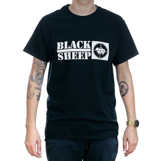 Black Sheep Public Enemy No 1 T-Shirt Black