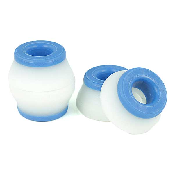 Bones Wheels Skateboard Bushings Hardcore 4 Pack Blue Soft