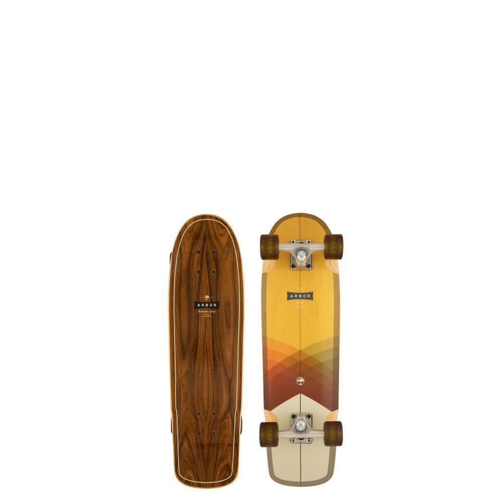 Arbor Foundation Pilsner Cruiser Factory Complete Skateboard Multi 28.75"