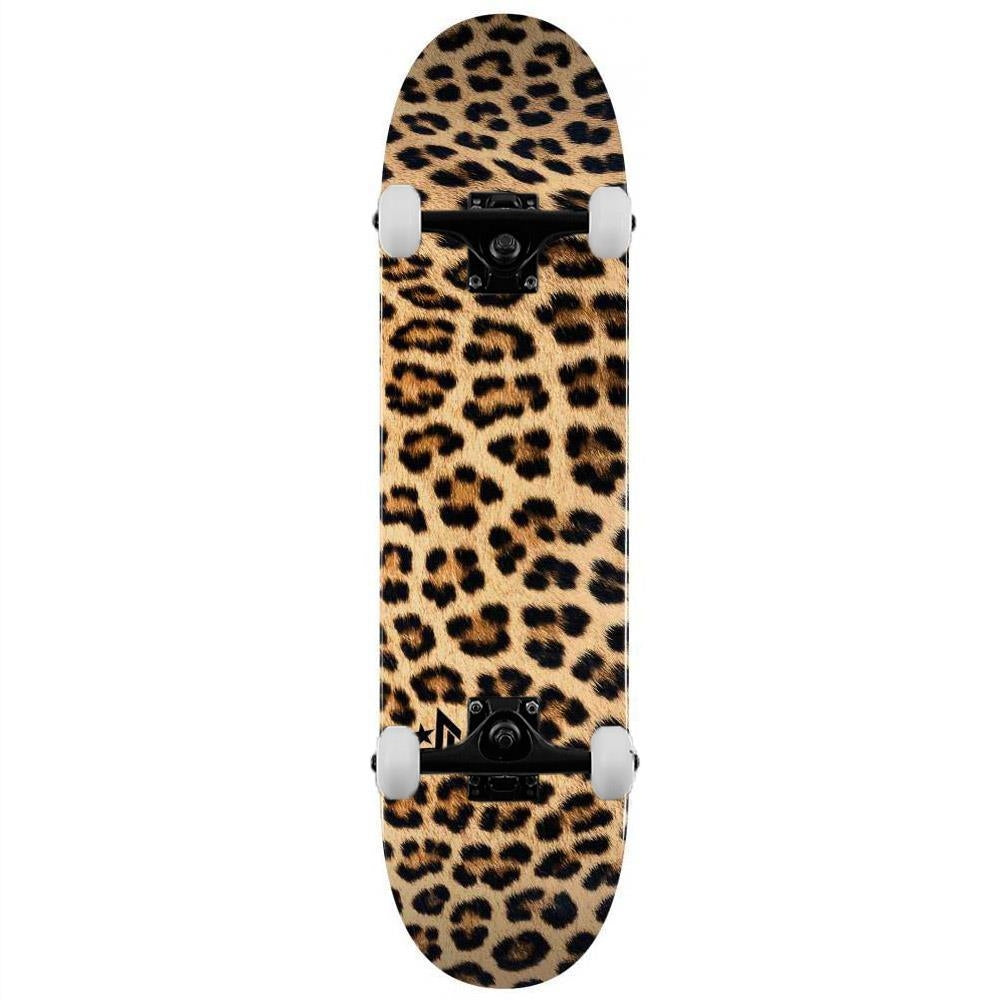 Mini Logo Complete Skateboard 18 Leopard Fur 291 Multi Colour 7.75"
