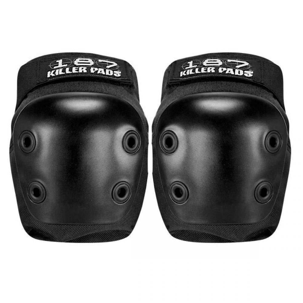 187 Killer Pads Jr. Six Pack Set Knee Elbow Wrist Guards Black OSFA JUNIOR