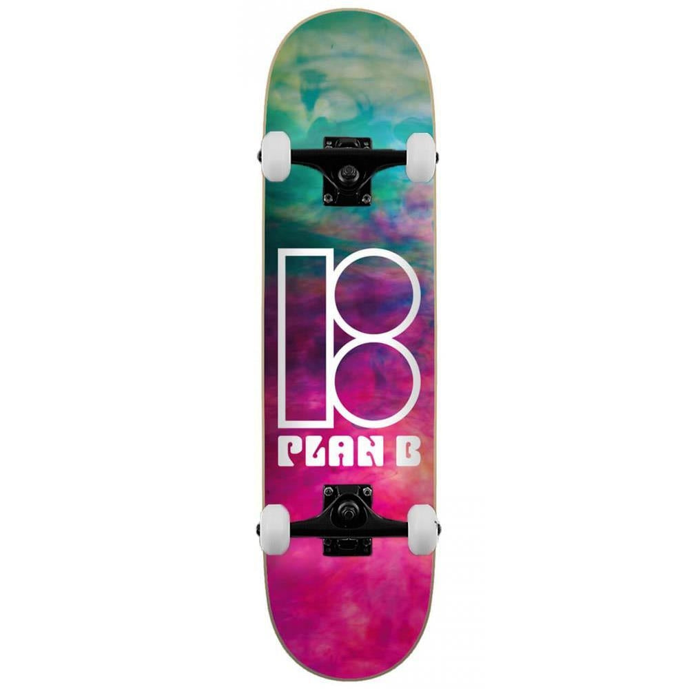 Plan B Hazed Complete Skateboard Multi 8.25"