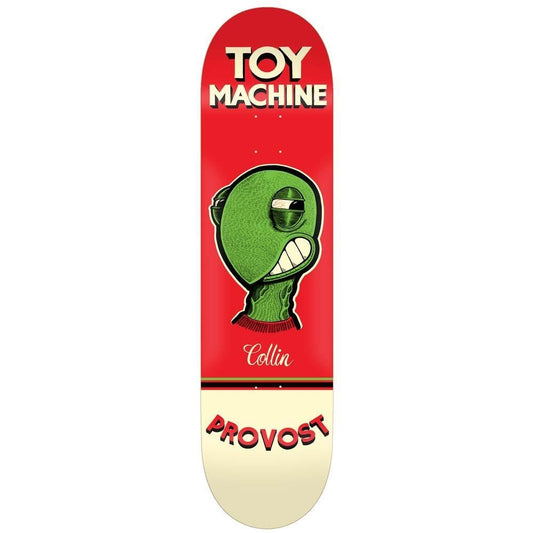 Toy Machine Provost Pen N Ink Skateboard Deck Red 8"