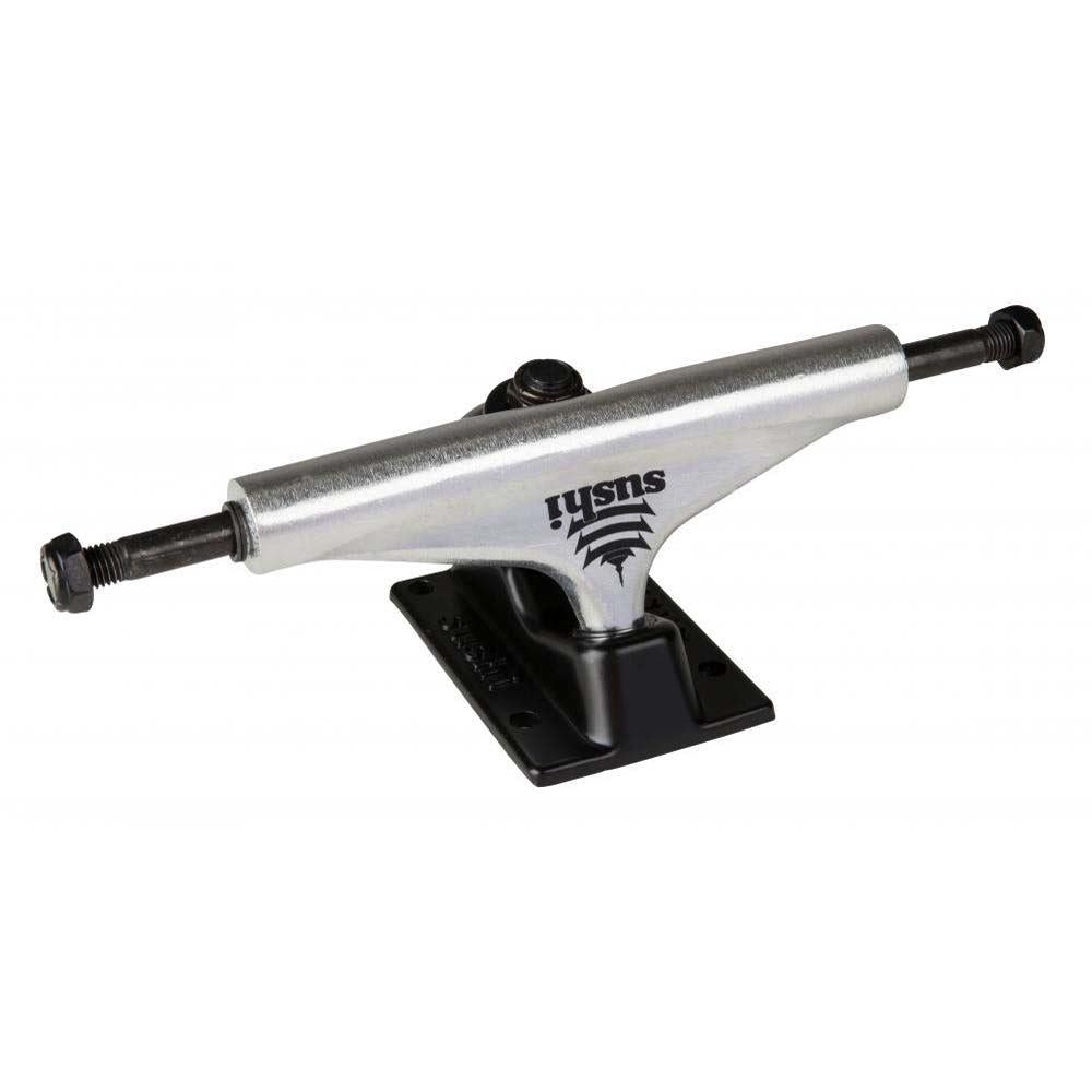Sushi Pagoda Skateboard Trucks Silver Black 5.25"