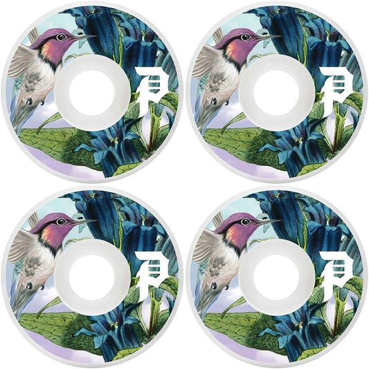 Primitive SP21 HG Humming Team Skateboard Wheels White 53mm