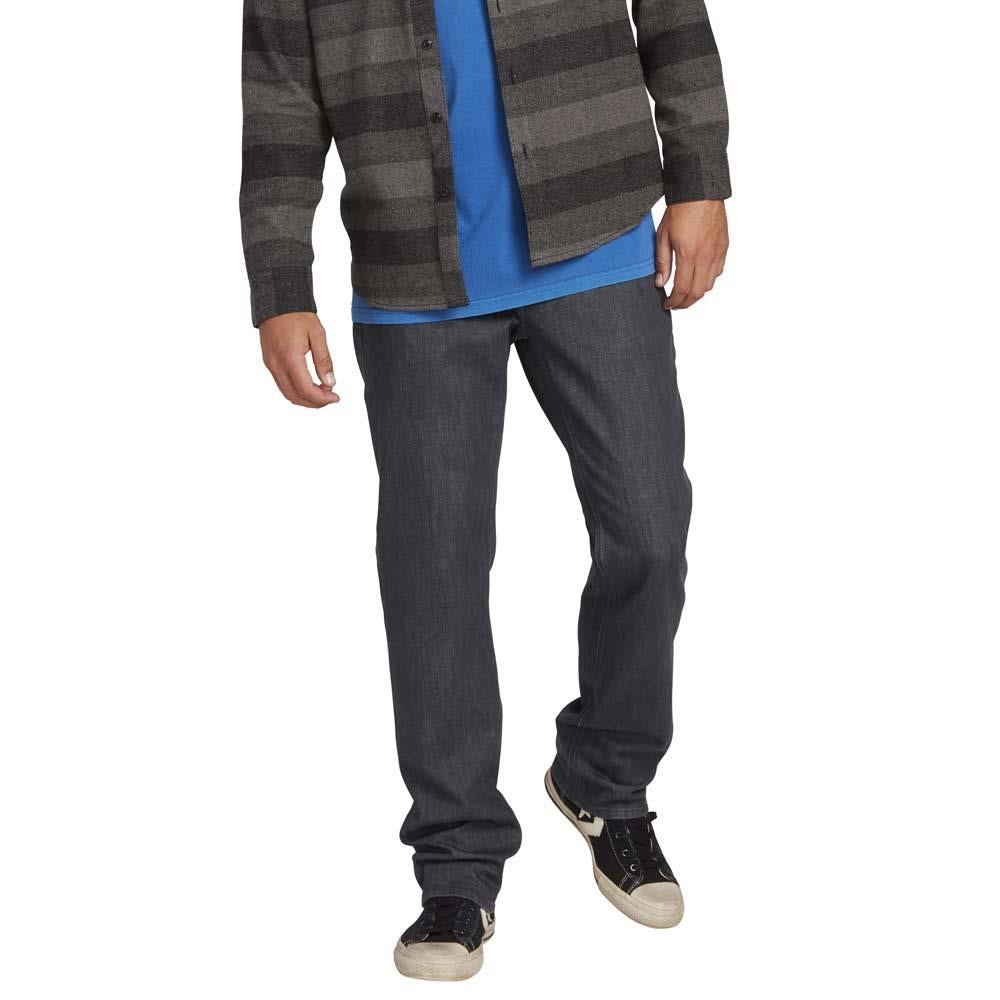 Volcom Solver Denim Pants Fall 20 Dark Grey
