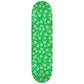 Krooked Flowers Skateboard Deck Green 8.38"