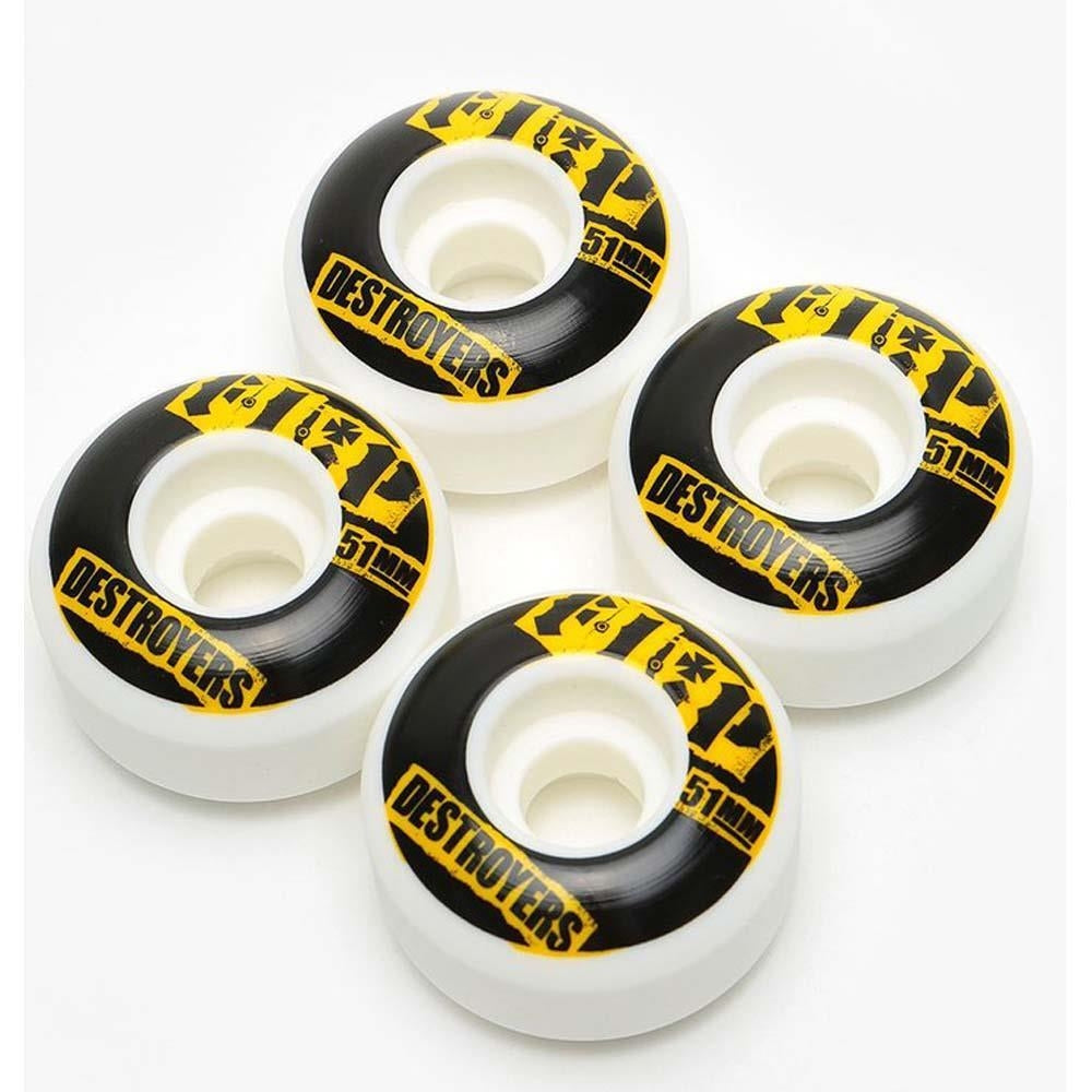 Flip Cutback Destroyer 99a Black Skateboard Wheels 51mm