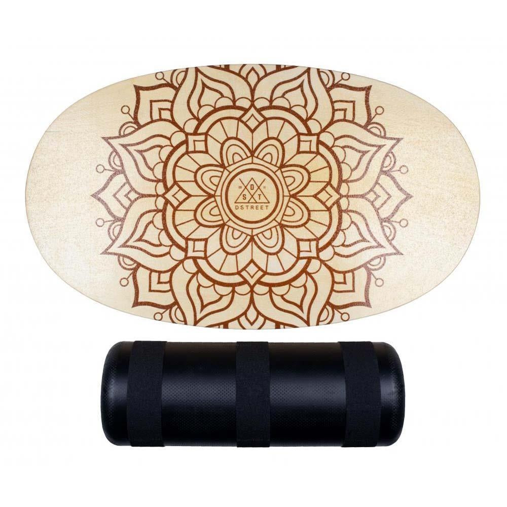 D Street Balance Board Mandala Original Natural 32"