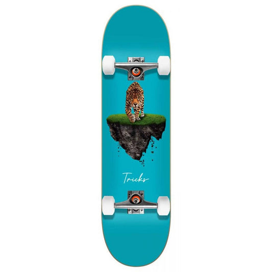 Tricks Stone Factory Complete Skateboard Blue 7.87"
