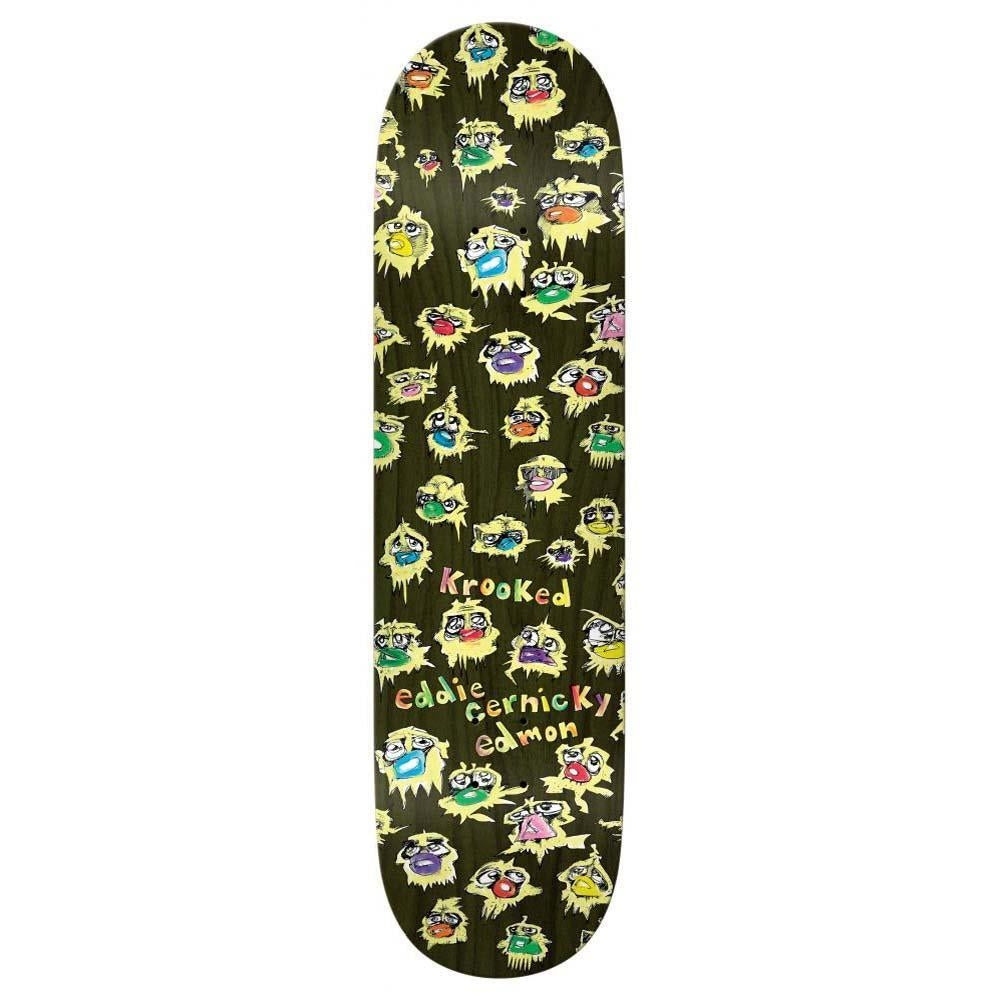 Krooked Cernicky Santino Guest Art Skateboard Deck 8.25"