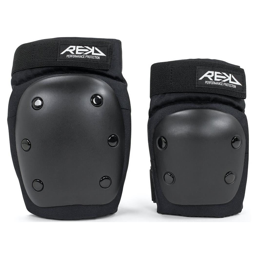 REKD Youth Heavy Duty Double Pad Set Black Black