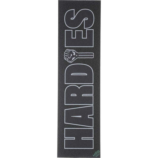 MOB Graphic Griptape Black Hardies Logo Grip 9" Wide X 33" Long One Sheet