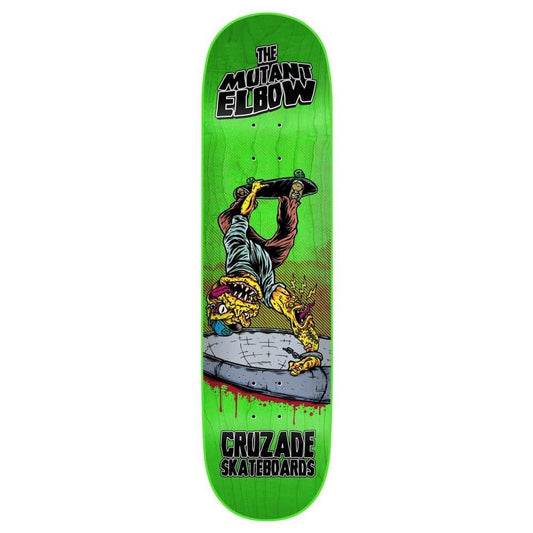 Cruzade The Mutant Elbow Skateboard Deck Multi 8"