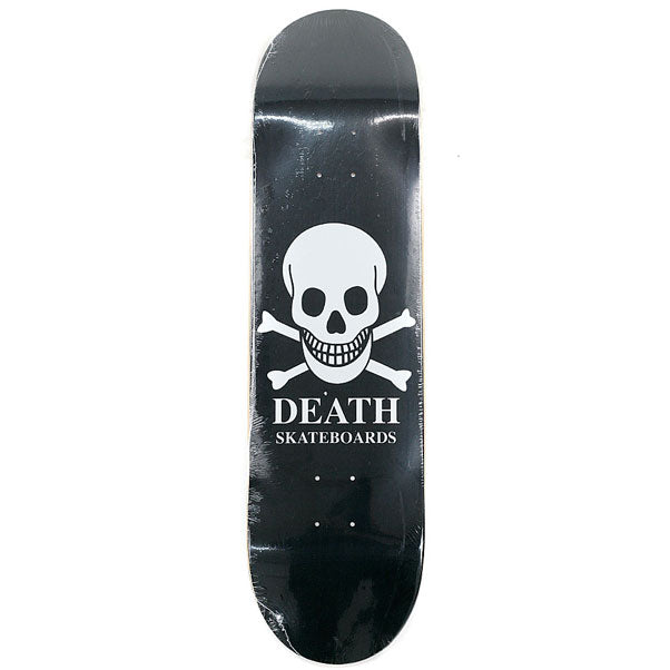 Death Black OG Skull Skateboard Deck 8.25"