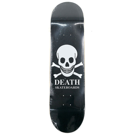 Death Black Skull Skateboard Deck 8.25"