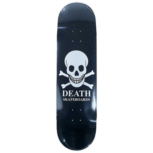 Death Skateboards OG Black Skull Skateboard Deck 8.5"