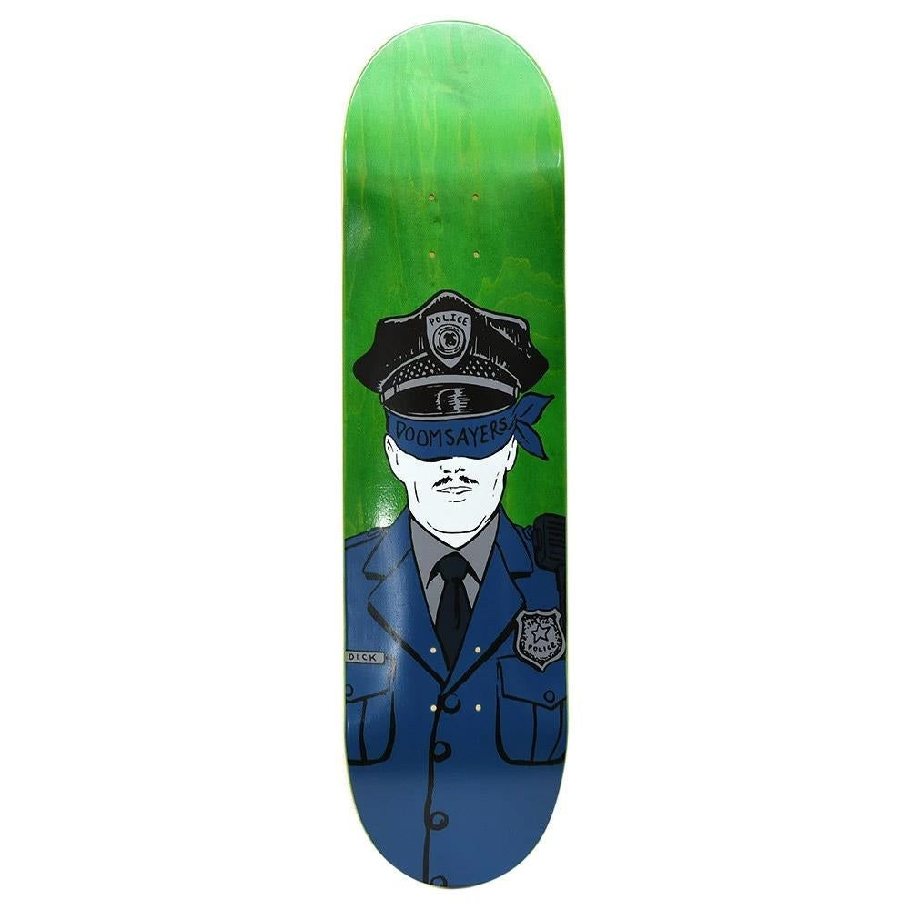 Doom Sayers Corp Cop Skateboard Deck Multi 8.5"