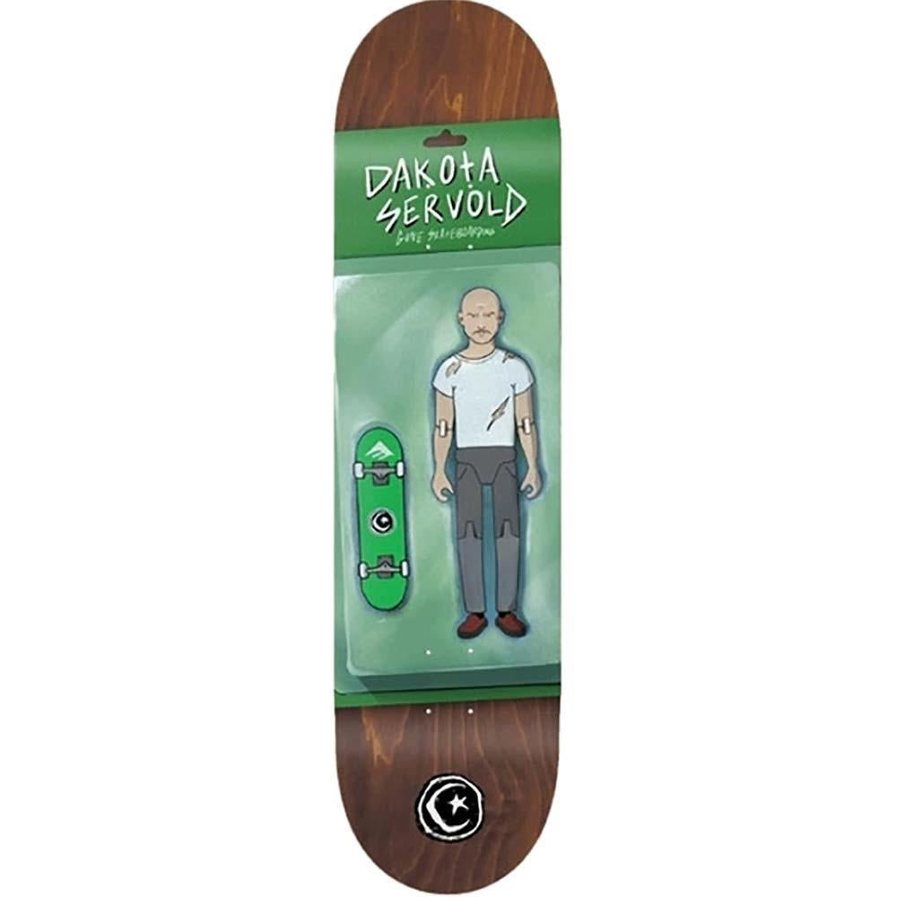 Foundation Servold Action Figure Skateboard Deck 8.38"